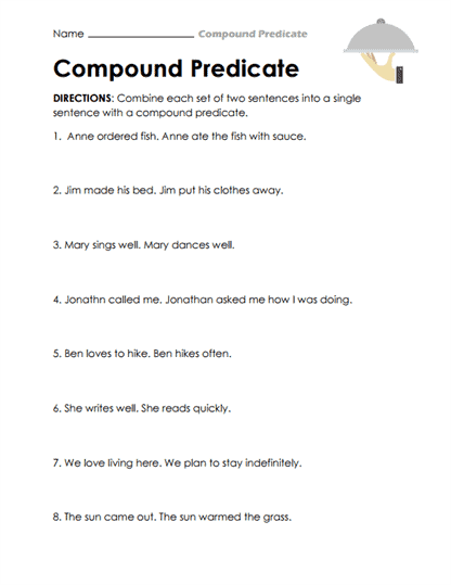 Sentence Combiner Worksheet