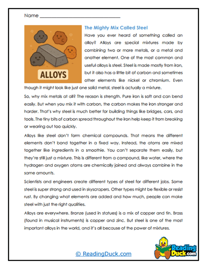 Looking Closer Worksheet