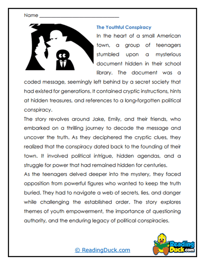 Secret Codex Worksheet