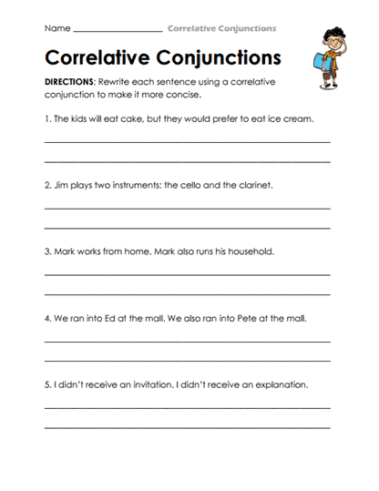Sentence Rewriter Worksheet