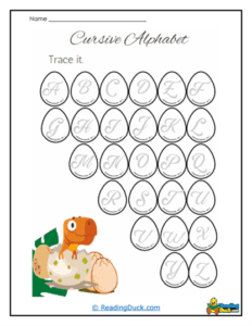 Handwriting Worksheets | Reading Duck.com