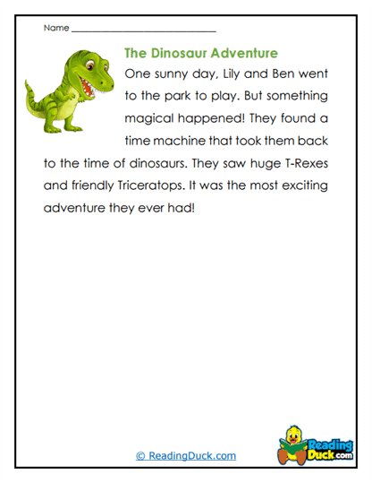 Time Travel Worksheet