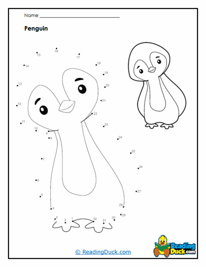 Penguin Parade Worksheet