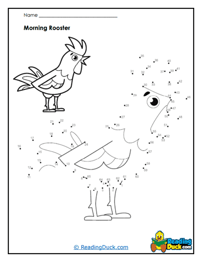 Rooster Reveal Worksheet