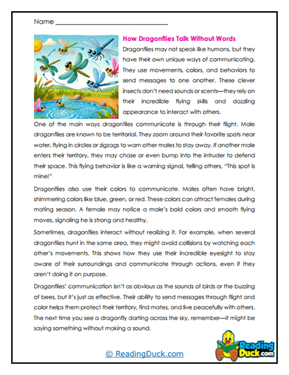 Motion Messengers Worksheet