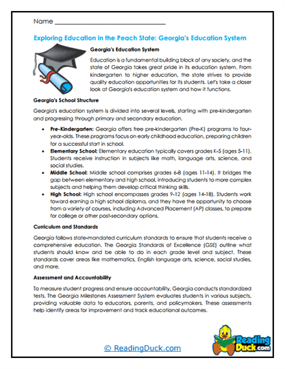 Peachy Schools Worksheet