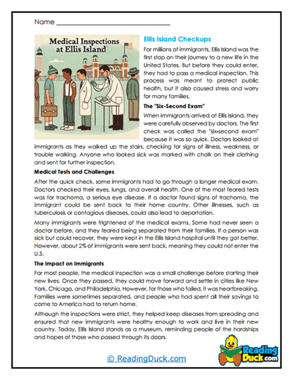 Health Checks Worksheet