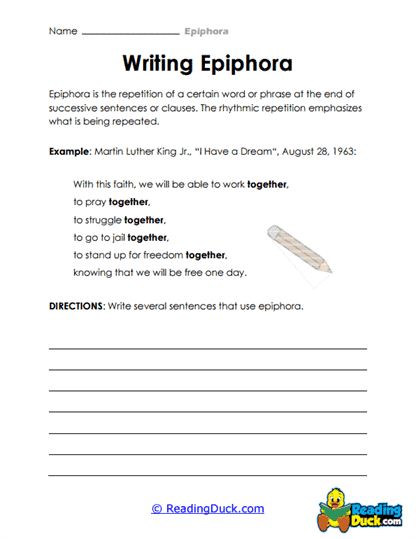 Writing Practice Worksheet
