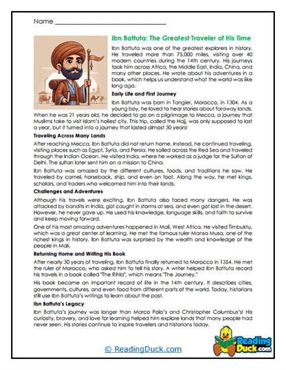 Endless Traveler Worksheet