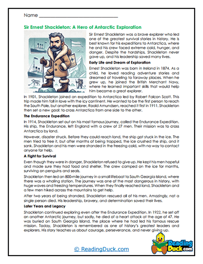 Endurance Rescue Worksheet
