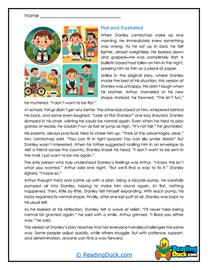 Frustration & Growth Worksheet