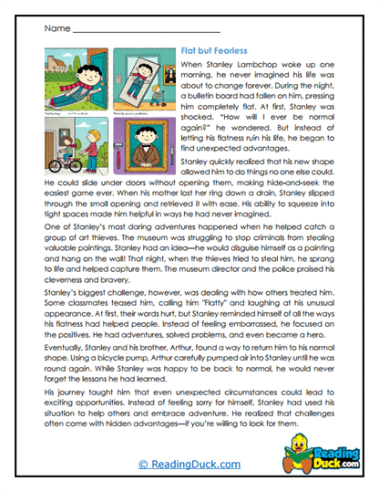 Fearless & Flat Worksheet