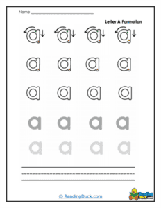 Handwriting Worksheets | Reading Duck.com
