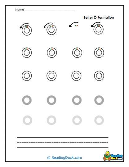 Outstanding O Worksheet