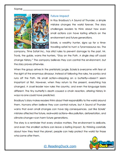 Future Impact Worksheet