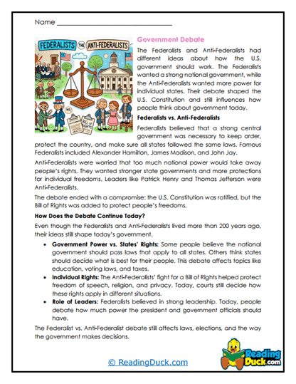 Debate Divide Worksheet