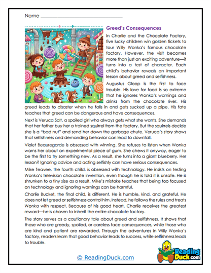 Greedy Mistakes Worksheet