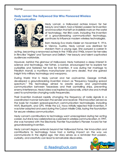 Wireless Wonder Worksheet