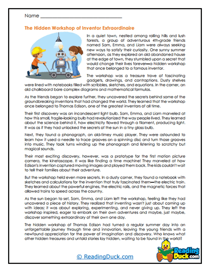 Inventor's Workshop Worksheet