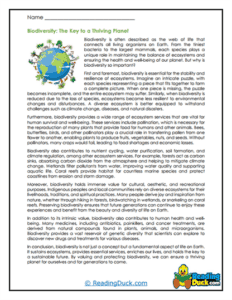 Environmental Science Reading Worksheets | Reading Duck.com