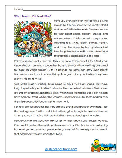 Living Jewels Worksheet