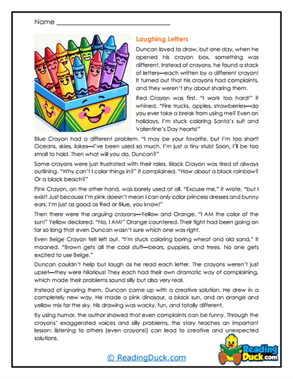 Silly Scribbles Worksheet