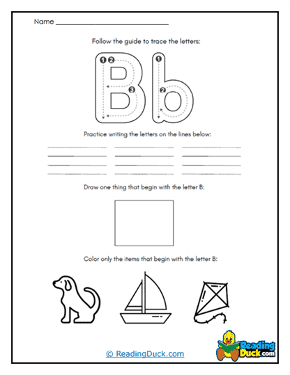 Trace and Draw Worksheet