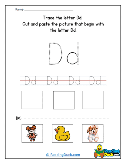Match and Paste Worksheet