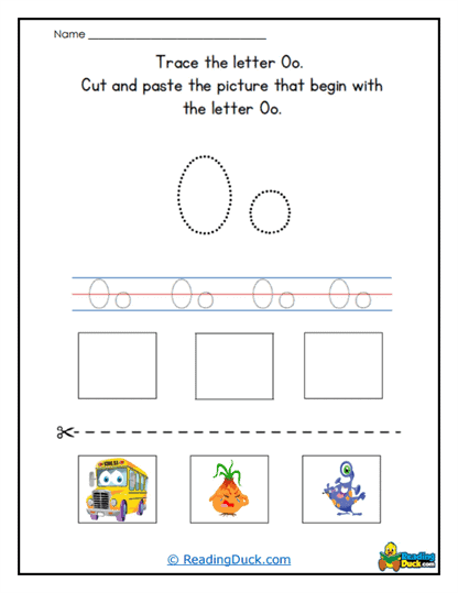 Oval Fun Worksheet