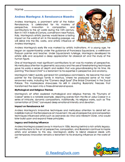 Perspective Prodigy Worksheet