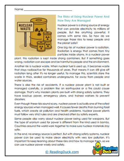 Risks and Protections Worksheet