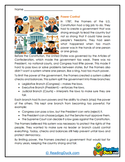 Power Limit Worksheet