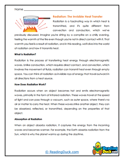Radiation Magic Worksheet