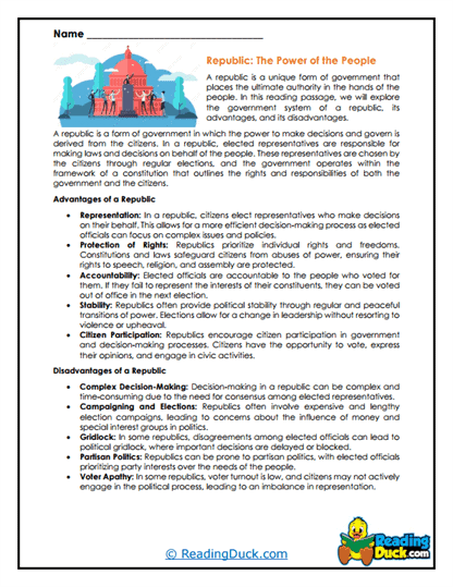 People’s Voice Worksheet