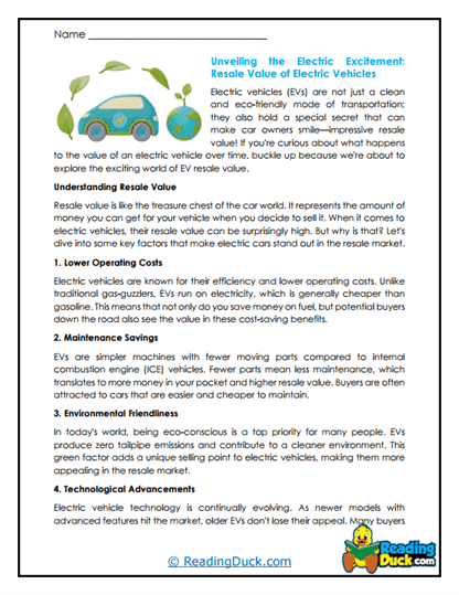 Value Boost Worksheet