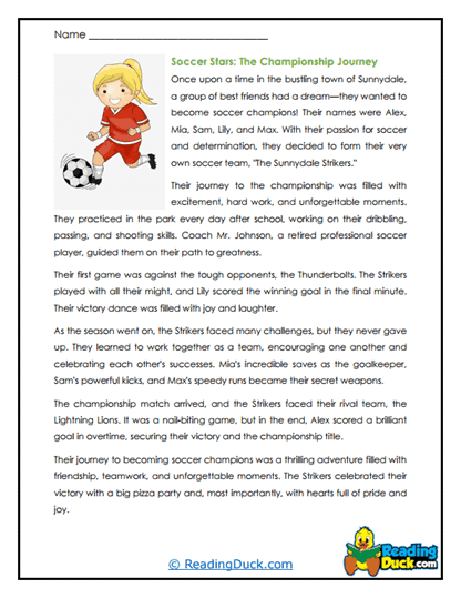 Striker Squad Worksheet