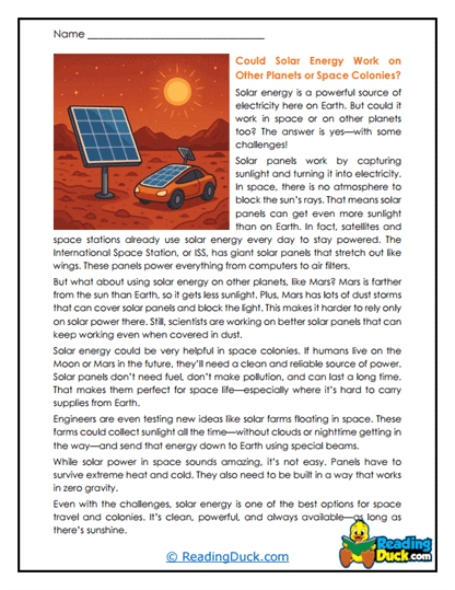 Beyond Earth Worksheet