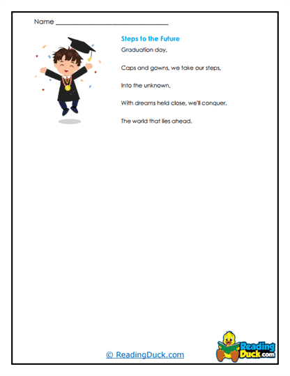 Steps to the Future Worksheet