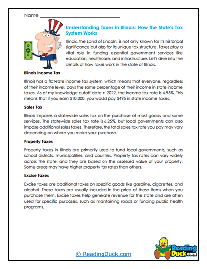 Tax Time Worksheet
