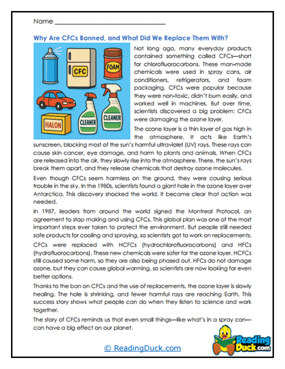 Safer Alternatives Worksheet