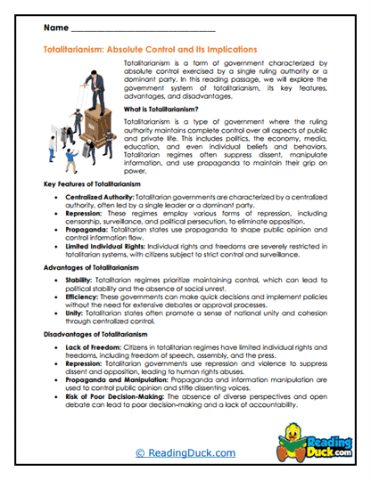 Total Control Worksheet