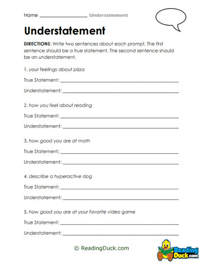 Double Voice Worksheet