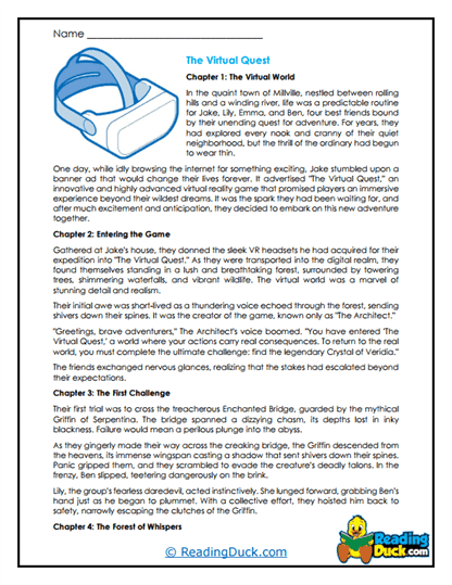 Virtual Ventures Worksheet