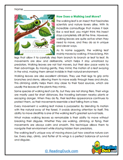 Graceful Climbers Worksheet
