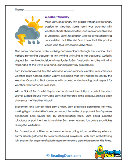 Wind Controller Worksheet