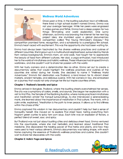 World Wellness Worksheet