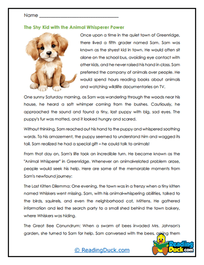 Whisperer Power Worksheet