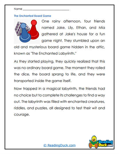 Mystical Labyrinth Worksheet