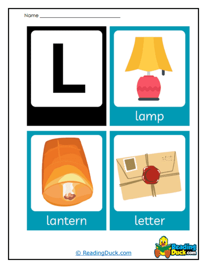Lamp Lantern Worksheet