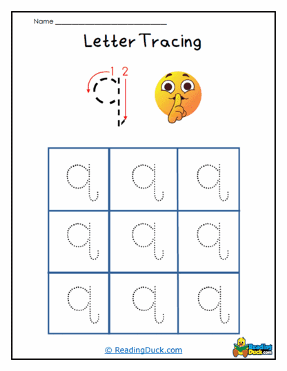 Quiet Q Worksheet